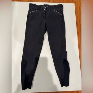 Women's Black Horseback Riding Pants